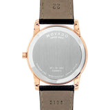  Shop Authentic Movado Museum Classic Black Dial Black Leather Strap Watch For Men - 607060 - Luxxuri