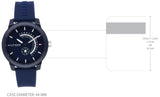  Shop Authentic Tommy Hilfiger Denim Quartz Blue Dial Blue Rubber Strap Watch for Men - 1791482 - Luxxuri