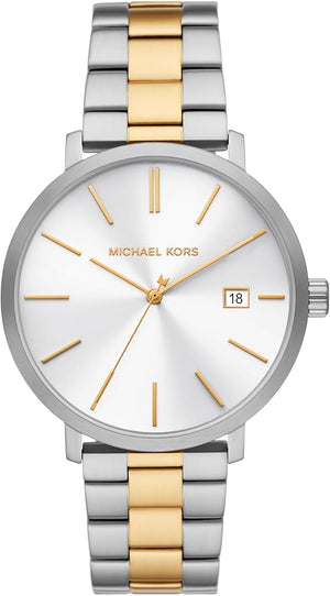  Shop Authentic Michael Kors Blake Analog Silver Dial Two Tone Steel Strap Watch for Women - MK9134 - Luxxuri