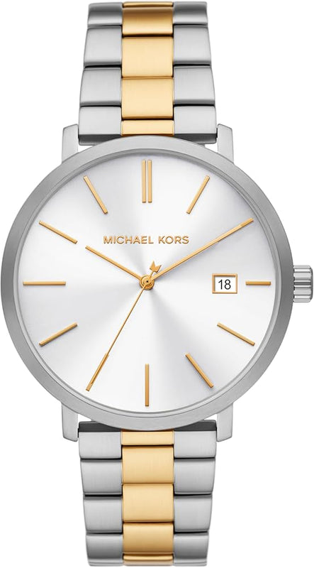  Shop Authentic Michael Kors Blake Analog Silver Dial Two Tone Steel Strap Watch for Women - MK9134 - Luxxuri