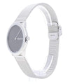  Shop Authentic Calvin Klein Minimal Grey Dial Silver Mesh Bracelet Watch for Women - K3M221Y3 - Luxxuri