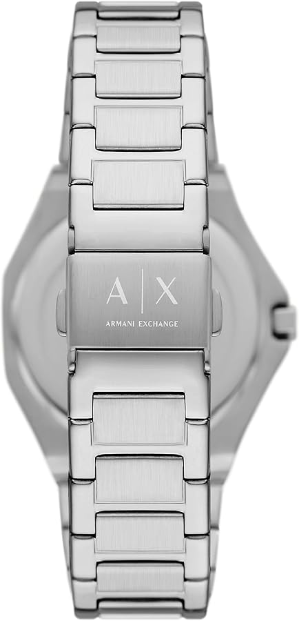  Shop Authentic Armani Exchange Hampton Chronograph Blue Dial Silver Steel Strap Watch For Men - AX2178 - Luxxuri