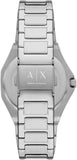  Shop Authentic Armani Exchange Hampton Chronograph Blue Dial Silver Steel Strap Watch For Men - AX2178 - Luxxuri