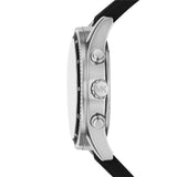  Shop Authentic Michael Kors Hadyn Chronograph Silver Dial Black Rubber Strap Watch for Women - MK7486 - Luxxuri