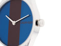  Shop Authentic Calvin Klein Rebel Blue Maroon Dial Maroon Leather Strap Watch for Women - K8P231UN - Luxxuri
