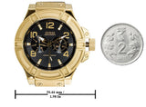  Shop Authentic Guess Rigor Analog Black Dial Black Leather Strap Watch For Men - W0040G4 - Luxxuri
