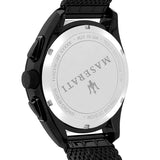  Shop Authentic Maserati Traguardo Chronograph Black Dial Black Mesh Bracelet Watch For Men - R8873612031 - Luxxuri