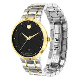  Shop Authentic Movado 1881 Automatic Black Dial Two Tone Steel Strap Watch For Men - 0606916 - Luxxuri