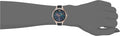  Shop Authentic Emporio Armani Aurora Mother Of Pearl Black Dial Black Leather Strap Watch For Women - AR11056 - Luxxuri