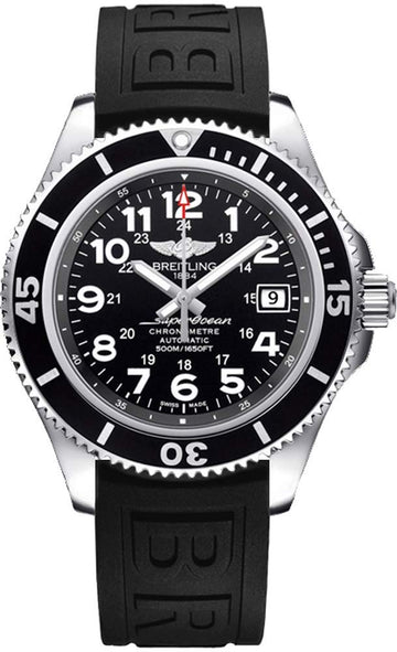  Shop Authentic Breitling Superocean Heritage II 42mm Automatic Mens Chronometer Watch - A17365C9 - Luxxuri