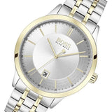  Shop Authentic Hugo Boss Classic Silver Dial Two Tone Steel Strap Watch for Men - 1513687 - Luxxuri