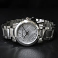  Shop Authentic Burberry The City Silver Dial Silver Steel Strap Watch for Women - BU9213 - Luxxuri