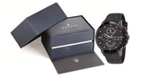  Shop Authentic Maserati Ingegno Chronograph Black Dial Black Leather Strap Watch For Men - R8871619003 - Luxxuri