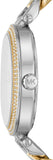  Shop Authentic Michael Kors Catelyn Three-Hand Crystals Silver Dial Two Tone Steel Strap Watch for Women - MK4633 - Luxxuri