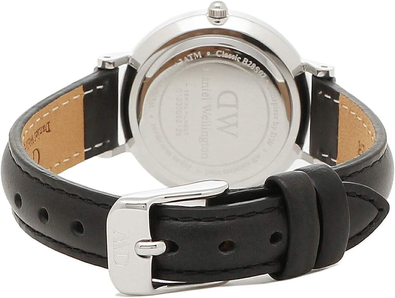  Shop Authentic Daniel Wellington Classic Petite Sheffield Black Dial Black Leather Strap Watch For Women - DW00100236 - Luxxuri