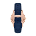  Shop Authentic Emporio Armani Meccanico Automatic Blue Dial Blue Leather Strap Watch For Men - AR60050 - Luxxuri