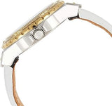  Shop Authentic Guess Limelight Quartz Silver Dial White Leather Strap Watch For Women - W0775l8 - Luxxuri