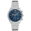  Shop Authentic Emporio Armani Luigi Chronograph Quartz Blue Dial Silver Steel Strap Watch For Men - AR1974 - Luxxuri