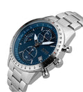  Shop Authentic Hugo Boss Pilot Blue Dial Silver Steel Strap Watch for Men - 1513850 - Luxxuri