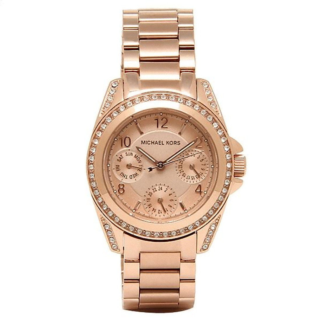  Shop Authentic Michael Kors Blair Rose Gold Dial Rose Gold Steel Strap Watch for Women - MK5613 - Luxxuri