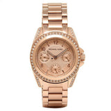  Shop Authentic Michael Kors Blair Rose Gold Dial Rose Gold Steel Strap Watch for Women - MK5613 - Luxxuri