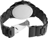  Shop Authentic Michael Kors Langford Chronograph Black Dial Black Steel Strap Watch For Men - MK8993 - Luxxuri