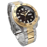  Shop Authentic Seiko 5 Sports Automatic Brown Dial Two Tone Steel Strap Watch For Men - SRPK24 - Luxxuri