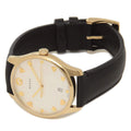  Shop Authentic Gucci G-Timeless Mother of Pearl Dial Black Leather Strap Watch For Women - YA126589 - Luxxuri