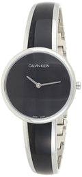  Shop Authentic Calvin Klein Seduce Black Dial Two Tone Steel Strap Watch for Women - K4E2N111 - Luxxuri