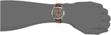  Shop Authentic Fossil Grant Chronograph Brown Dial Brown Leather Strap Watch for Men - FS5214 - Luxxuri