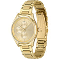  Shop Authentic Hugo Boss Grand Course Gold Dial Gold Steel Strap Watch for Women - 1502584 - Luxxuri