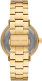  Shop Authentic Michael Kors Blake Quartz Black Dial Gold Steel Strap Watch for Men - MK9136 - Luxxuri