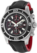  Shop Authentic Breitling Superocean Chronograph II Black Dial 44mm Automatic Mens Watch - A1334102/BA81 - Luxxuri
