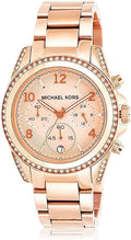  Shop Authentic Michael Kors Blair Rose Gold Dial Rose Gold Steel Strap Watch for Women - MK5263 - Luxxuri
