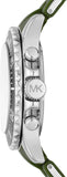  Shop Authentic Michael Kors Everest Chronograph Black Dial Green Silicone Strap Watch For Men - MK8981 - Luxxuri