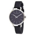  Shop Authentic Calvin Klein Even Black Dial Black Leather Strap Watch for Women - K7B231C1 - Luxxuri