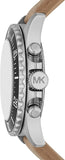  Shop Authentic Michael Kors Everest Analog White Dial Brown Leather Strap Watch For Men - MK9092 - Luxxuri