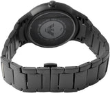  Shop Authentic Emporio Armani Renato Quartz Black Dial Black Steel Strap Watch For Men - AR11079 - Luxxuri