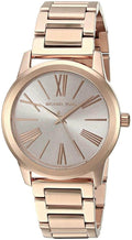  Shop Authentic Michael Kors Hartman Rose Gold Dial Rose Gold Steel Strap Watch For Women - MK3491 - Luxxuri