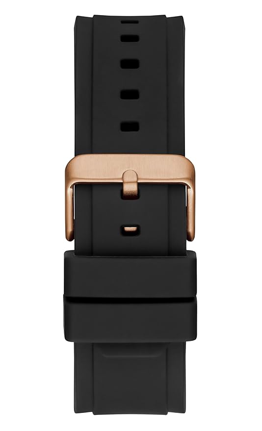  Shop Authentic Guess Matrix Multifunction Black Dial Black Rubber Strap Watch For Men - GW0423G5 - Luxxuri