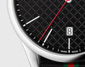  Shop Authentic Gucci G Timeless Analog Quartz Black Dial Black NATO Strap Watch For Men - YA126321 - Luxxuri