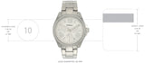  Shop Authentic Fossil Cecile Chronograph Silver Dial Silver Steel Strap Watch for Women - AM4481 - Luxxuri