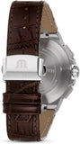  Shop Authentic Maurice Lacroix Aikon Chronograph White Dial Brown Leather Strap Watch For Men - AI1018-PVY11-132-1 - Luxxuri