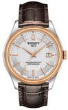 Shop Authentic Tissot T Classic Ballade Powermatic 80 Lady Silver Dial Brown Leather Strap Watch For Women - T108.408.26.037.00 - Luxxuri