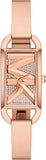  Shop Authentic Michael Kors Empire Pavé Analog Rose Gold Dial Rose Gold Steel Strap Watch for Women - MK4858 - Luxxuri