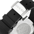  Shop Authentic Gucci Dive Quartz Black Dial Black Rubber Strap Watch For Men - YA136303 - Luxxuri