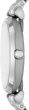  Shop Authentic Emporio Armani Gianni T-Bar Quartz Silver Dial Silver Steel Strap Watch For Women - AR11445 - Luxxuri