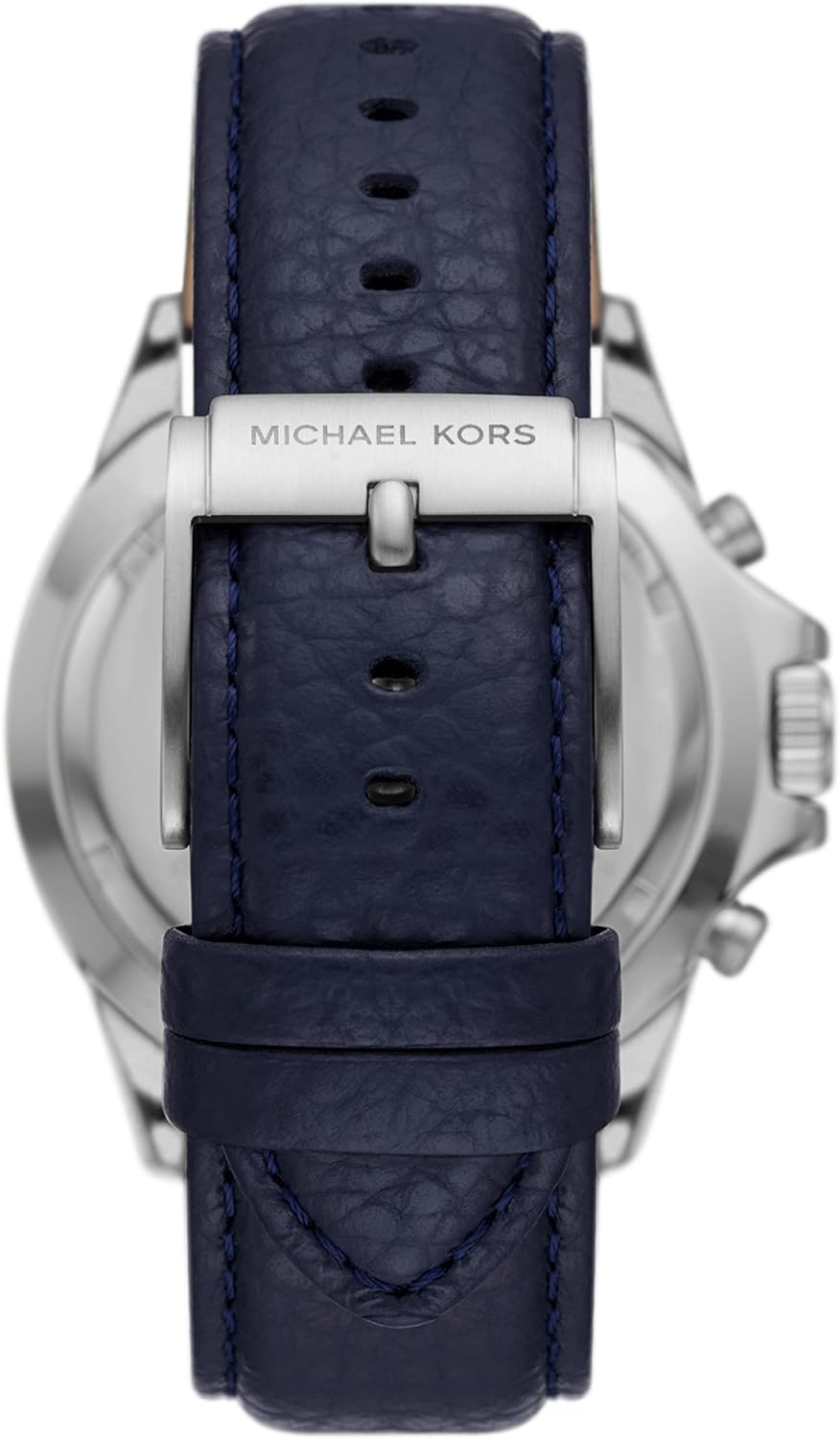  Shop Authentic Michael Kors Everest Chronograph Black Dial Blue Leather Strap Watch For Men - MK9091 - Luxxuri