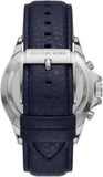  Shop Authentic Michael Kors Everest Chronograph Black Dial Blue Leather Strap Watch For Men - MK9091 - Luxxuri