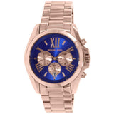  Shop Authentic Michael Kors Bradshaw Quartz Blue Dial Rose Gold Steel Strap Watch For Women - MK5951 - Luxxuri